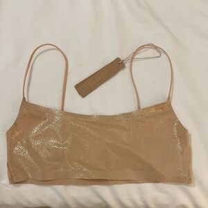 Gold skims bralette never worn.